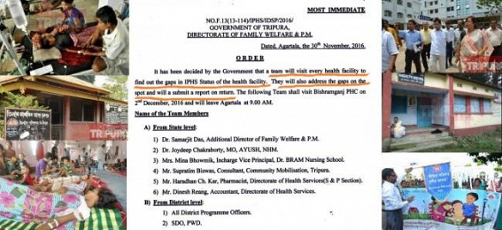 Health Dept. under trouble after Centre asked State Govt for IPHS Status, 6 members team visits Bishargarh PHC on Friday to inspect the ‘gaps’ Health Dept. under trouble after Centre asked State Govt for IPHS Status, 6 members team visits Bishargarh PHC on Friday to inspect the ‘gaps’